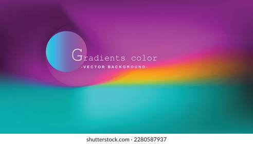 Abstract bright colorful smooth and soft colored vector background, landing page, banner, cover, purple, blue, yellow