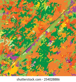 Abstract bright colorful trendy artistic vector background