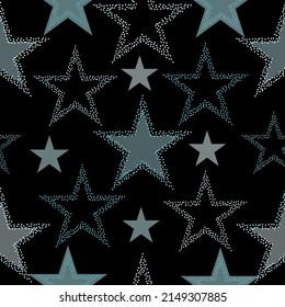 Abstract bright colorful universe, nebula night starry sky in rainbow colors. Multicolor outer space, Shiny galactic background texture, Seamless illustration