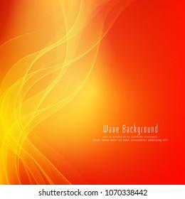 Abstract bright colorful waves background