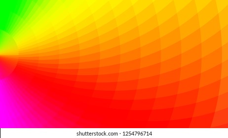 Abstract bright colors composition with squares. Optical illusion of blur effect. Place for text. Vector background for presentation, flyer, poster. Digitally wallpaper.
