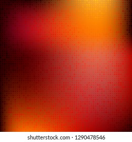 Abstract bright colors minimal mosaic background with halftone gradient effect. Vector illustration.
