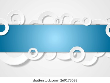 Abstract bright corporate background. Vector design