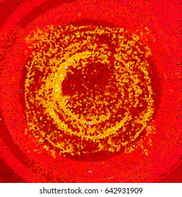 Abstract bright dotted background. Vector illustration. 