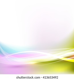 abstract bright and flow background, Vector illustration 