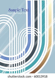 abstract bright fractal, vector illustration
