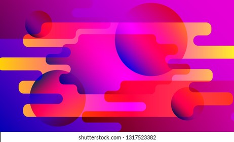 Abstract bright futuristic background. Vector illustration