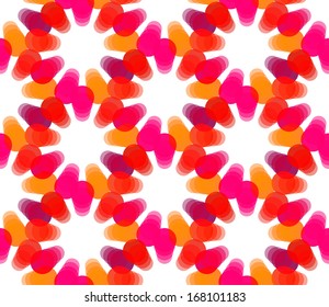abstract bright geometric seamless pattern