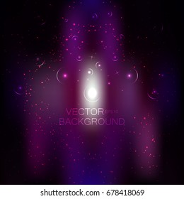 Abstract bright glitter background with little stars