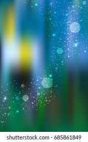 Abstract bright glitter background with little stars