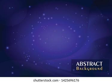 Abstract bright glitter blue background. elegant illustration