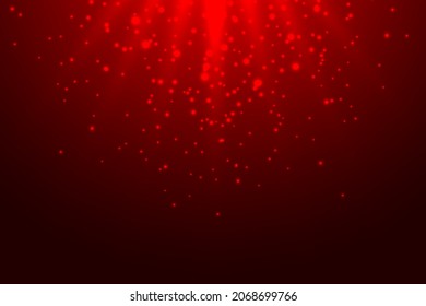 Abstract bright glitter red background. Happy new Year Background