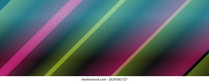 Abstract bright glossy geometric stripes grunge grainy background. . Futuristic modern banner vector design perfect for brochure, header, cover website and presentations