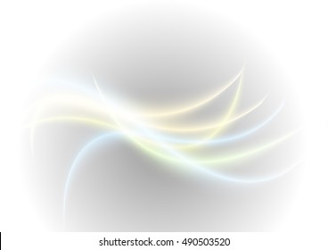 Abstract bright glowing waves background. Shiny light sparkling effect vector design