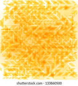 abstract bright gold computer line technology business background