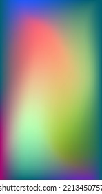 Abstract bright gradient background. Creative modern vector illustration. Holographic spectrum for coating.