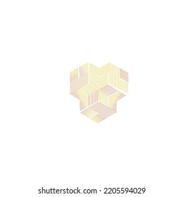 Abstract bright gradient vector logo.icon symbol logo design for business and company brands and more