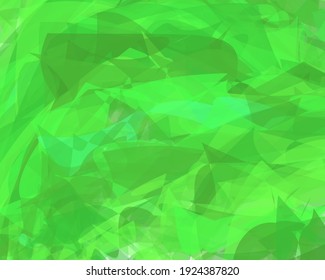 Abstract bright green background. Vector illustration