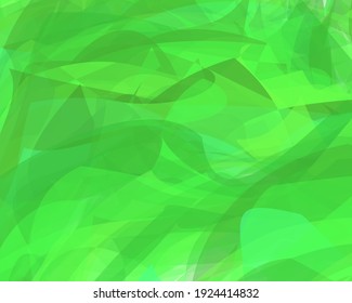 Abstract bright green background. Vector illustration