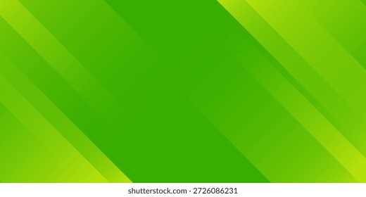 Abstrakter hellgrüner Banner-Hintergrund-Vorlagenvektor mit Overlay-Kurvenformen. Grüner Hintergrund mit trendigem Muster-Design. EPS10-Vektor