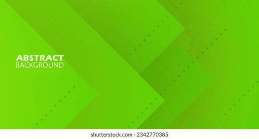 Abstract bright green square overlap geometric design. Modern papercut futuristic background vector illustration. Eps10 vector
