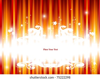Abstract bright holiday frame with copy space. Eps10