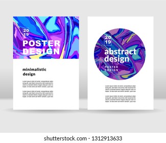 The abstract bright holographic background. It can be used for posters, cards, flyers, brochures, magazines and any kind of cover. EPS 10