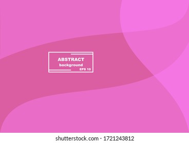 Abstract bright hot pink background design with transparent triangles in modern style
