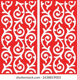 Abstract bright lace pattern Art pattern