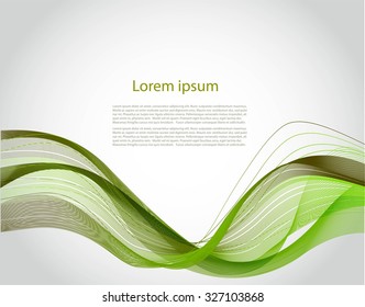 Abstract bright lines on gray background