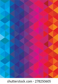 An abstract bright low poly background, scalable vector graphic