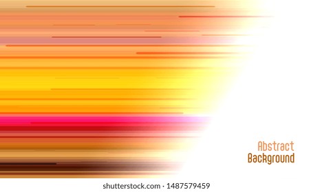 abstract bright motion straight lines background