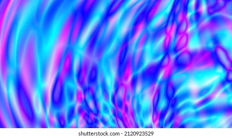 Abstract bright multicolor background with holographic effect. Saturated vector graphic pattern