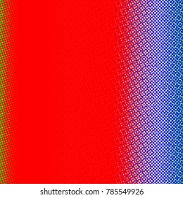Abstract bright multicolor halftone dots pattern texture background. Modern dotted template vector illustration for design, covers, web sites, banners. Pop art creative concept
