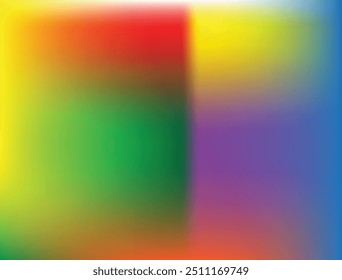 Abstract bright multicolored background with visual illusion and wave effects