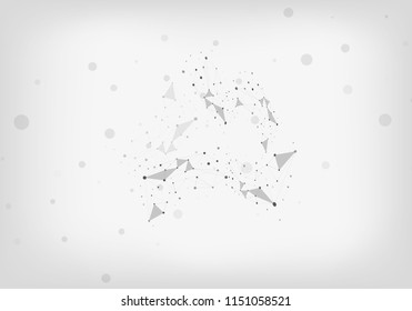 Abstract Bright Networks Background