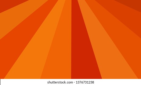 Abstract Bright Orange Burst Background Graphic