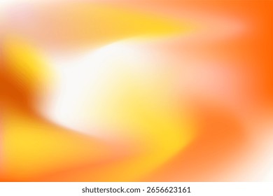 Abstract Bright Orange and Yellow Gradient Background in Motion