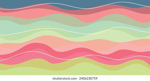 Abstract bright pattern. Banner for design