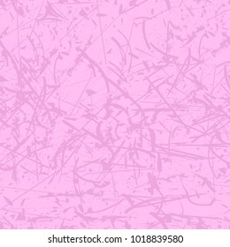 Abstract bright pink background. Grunge background. Grunge seamless pattern. Background texture. Abstract vector. Layer for creating grunge textures and old surfaces. The surface of the old wall Eps10