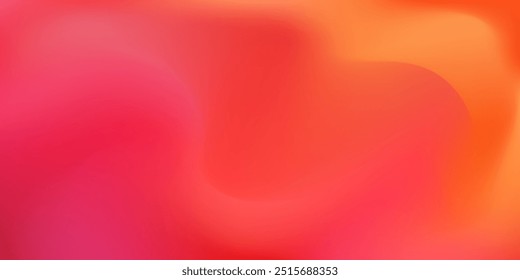 Fondo Abstractas de gradiente de malla de fluido de Vector rosa brillante, rojo y naranja. Abstractas brillo vibrante colores cálidos acuarela digital líquida para el concepto de llama de fuego, diseño de la pasión, Anuncio