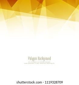 Abstract bright polygon design stylish vector background