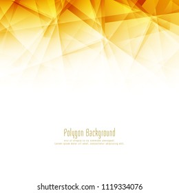 Abstract bright polygon design stylish background vector