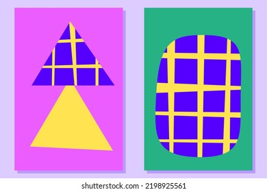 Abstract Bright Positive Poster Bunner Card Gift Paper Print Colorful Funny Template