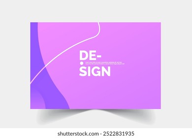 Diseño Abstractas de Plantillas de fondo púrpura brillante