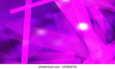 Abstract Bright Purple Modern Geometric Shapes Background