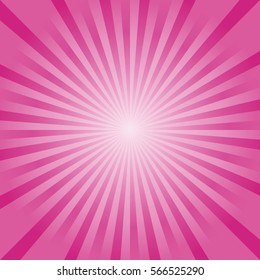 Abstract bright Purple Pink rays background. Vector. EPS. 10