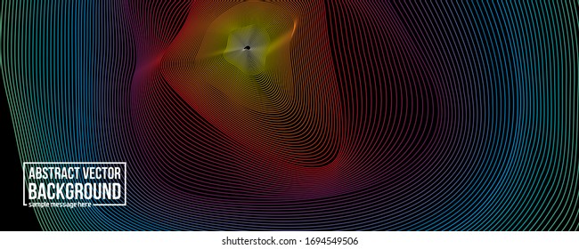 Abstract bright rainbow background. Vector illustration.