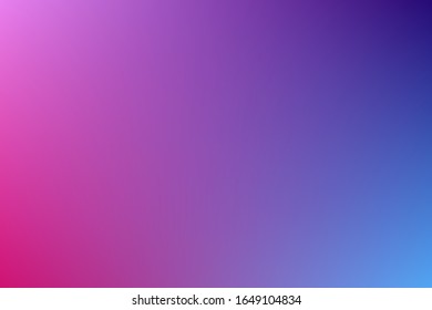 Abstract bright rainbow purple pink blue gradient, simple modern satin texture, vector background
