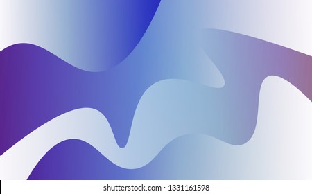 Abstract and bright realistic background with stylish smooth gradient colors. Flow wave shapes composition. Vector design layout for banners presentations, flyers, posters and invitations. Gradient.